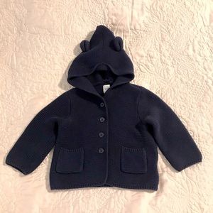 GAP Knit hooded sweater